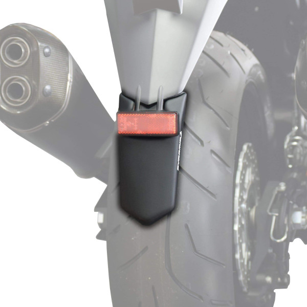 Pyramid Plastics Pyramid ductail | matte black | kawasaki zzr 1400 2006>2016